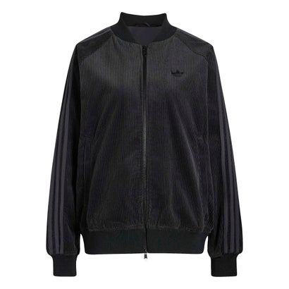 コーデュロイ SST オーバーサイズ トラックトップ（CORDUROY SST OVERSIZED TRACK TOP） （Black / Utility Black）｜詳細画像