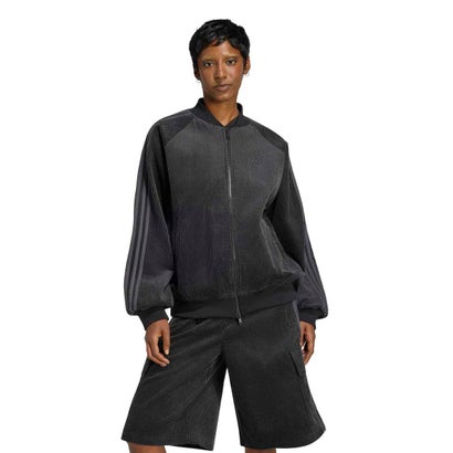 コーデュロイ SST オーバーサイズ トラックトップ（CORDUROY SST OVERSIZED TRACK TOP） （Black / Utility Black）｜詳細画像