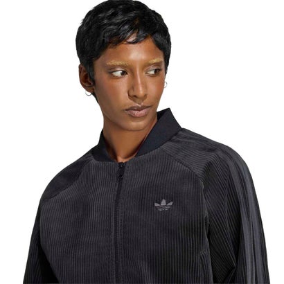 コーデュロイ SST トラックトップ（CORDUROY SST TRACK TOP） （Black / Utility Black）｜詳細画像