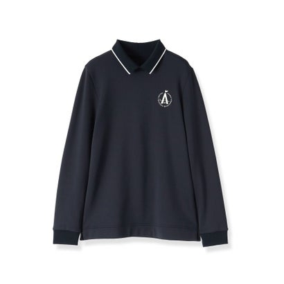 【高島プロコラボ】裏起毛軽量スプリットカラーT （ネイビー(094)）｜詳細画像