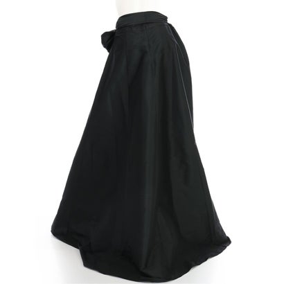 アドリアナパペル セール仕入れ☆$120 ブラック系タフタ素材のドレスフレアスカート｜詳細画像