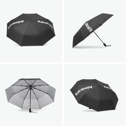 傘 メンズ レディース 晴雨兼用 ブランド おしゃれ ゴルフ 折りたたみ傘 自動開閉 日傘 遮光 UVカット 紫外線対策 ゴルフパラソル 60cm ゴルフアンブレラ 折り畳み ADMZ5BK1 （ブラック）｜詳細画像