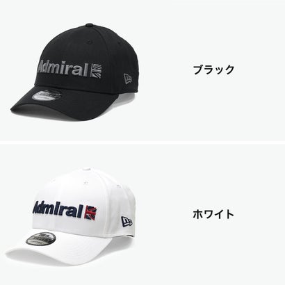 キャップ メンズ レディース ニューエラ ゴルフ ゴルフキャップ 帽子 NEW ERA 9FORTY 大人 おしゃれ ブランド 抗菌 キャップニューエラコラボ ベーシック ADMB6B04 （ブラック）｜詳細画像