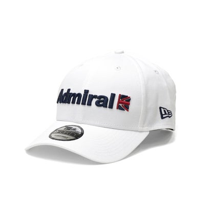 アドミラル Admiral キャップ メンズ レディース ニューエラ ゴルフ ゴルフキャップ 帽子 NEW ERA 9FORTY 大人 おしゃれ ブランド 抗菌 キャップニューエラコラボ ベーシック ADMB6B04 （ホワイト）｜詳細画像
