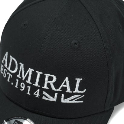 アドミラル Admiral キャップ メンズ レディース ニューエラ ゴルフ ゴルフキャップ 帽子 NEW ERA 9FORTY 大人 おしゃれ ブランド 抗菌 ユニセックス キャップニューエラコラボ トラッド ADMB6B03 （ブラック）｜詳細画像
