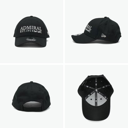 アドミラル Admiral キャップ メンズ レディース ニューエラ ゴルフ ゴルフキャップ 帽子 NEW ERA 9FORTY 大人 おしゃれ ブランド 抗菌 ユニセックス キャップニューエラコラボ トラッド ADMB6B03 （ネイビー）｜詳細画像
