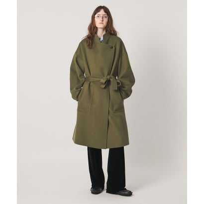 イウエン マトフ AEWEN MATOPH AM W/N RV SIDE SLIT CT （OLIVE）｜詳細画像