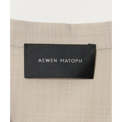 イウエン マトフ AEWEN MATOPH ＜AEWEN MATOPH＞レース コンビ シャツブラウス （BLACK）｜詳細画像