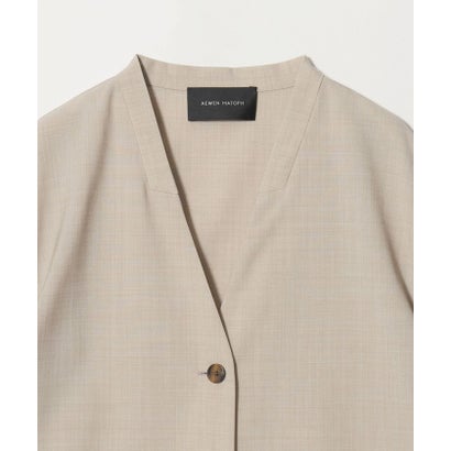 イウエン マトフ AEWEN MATOPH ＜AEWEN MATOPH＞レース コンビ シャツブラウス （BEIGE）｜詳細画像