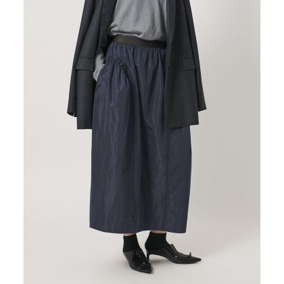 イウエン マトフ AEWEN MATOPH ＜AEWEN MATOPH＞サイドギャザー マキシスカート （NAVY）｜詳細画像