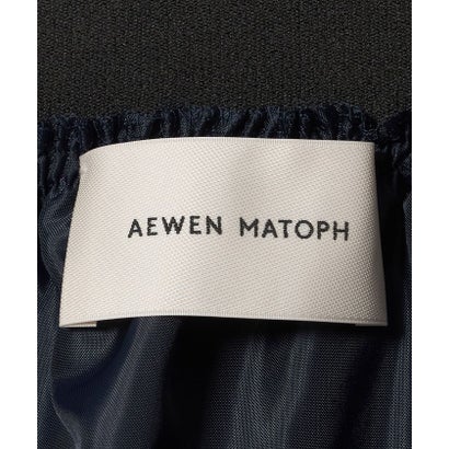 イウエン マトフ AEWEN MATOPH ＜AEWEN MATOPH＞サイドギャザー マキシスカート （BLACK）｜詳細画像