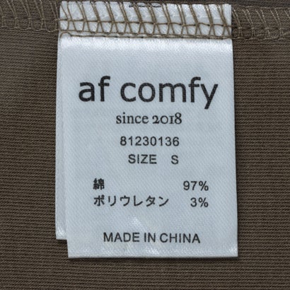 エーエフコンフィ af comfy キラキラスターTシャツ （カーキ）｜詳細画像