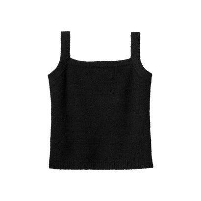 【ふわふわもっちり。こなれ感たっぷりのルームウェア】モールニット 長袖 3点セット （PU-パープル）｜詳細画像