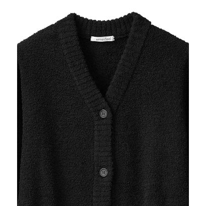 【ふわふわもっちり。こなれ感たっぷりのルームウェア】モールニット 長袖 3点セット （PU-パープル）｜詳細画像