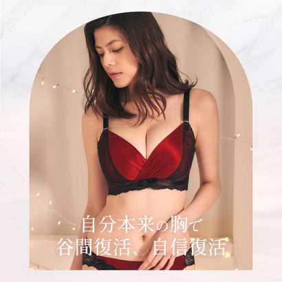 【グラマーサイズ】サテン カシュクールレース脇高ブラ(R) 単品ブラジャー (FGHカップ) （SG-パール）｜詳細画像