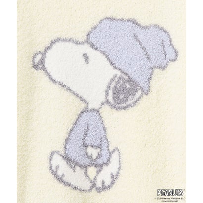 PEANUTS スヌーピー Night ニット 長袖 上下セット （CR-クリーム）｜詳細画像