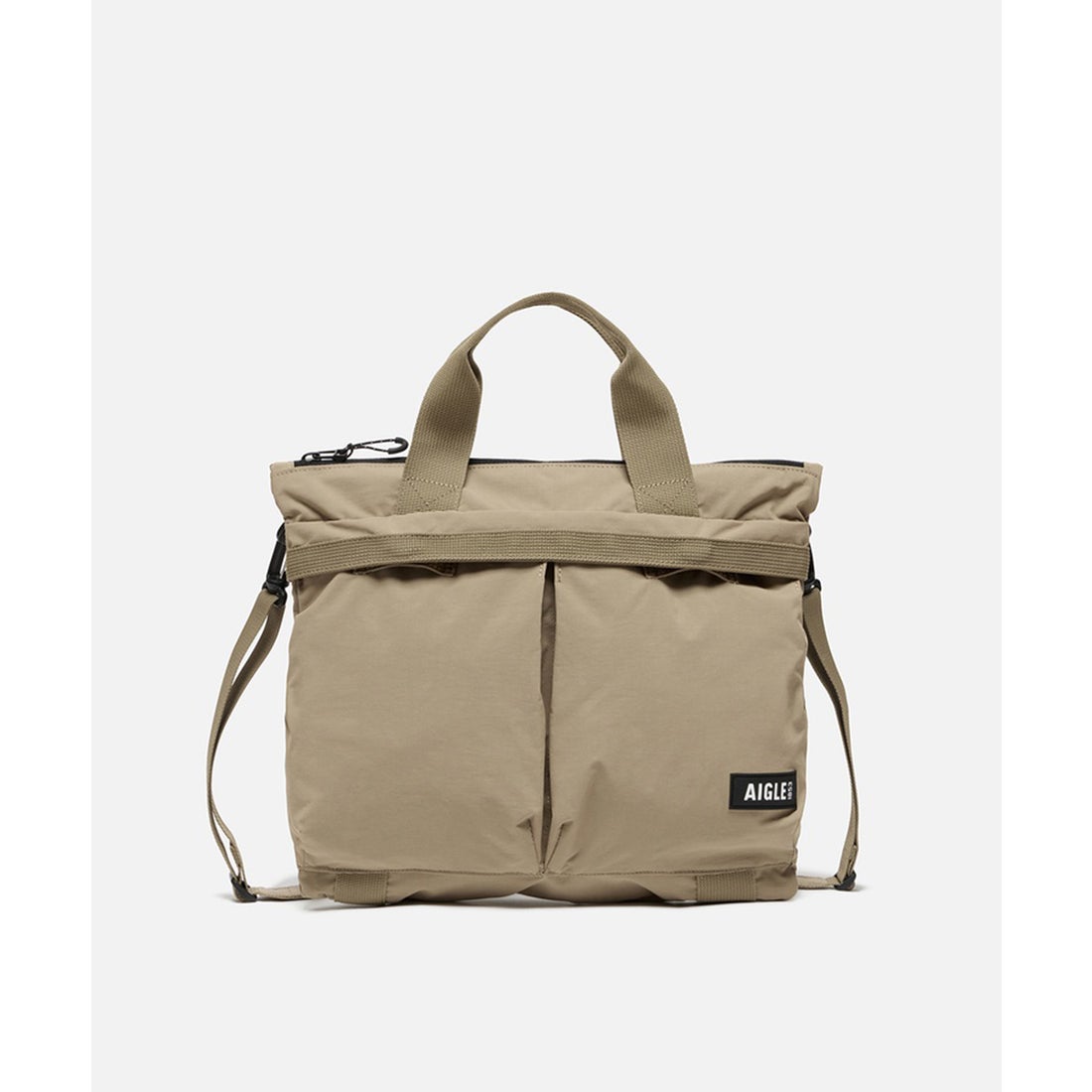 エーグル AIGLE パッカブル 2way トートバッグ （グリーン 