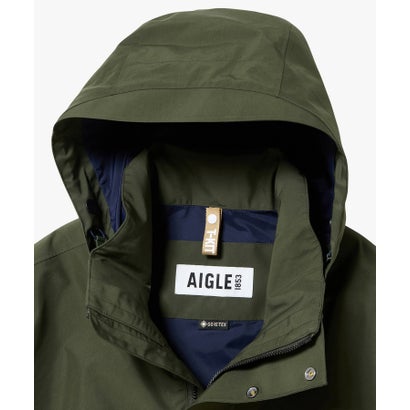 GORE-TEX ゴアテックス 防水 透湿 防風 2レイヤージャケット T-KIT / フード脱着可 （アイボリー)｜詳細画像