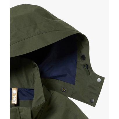 GORE-TEX ゴアテックス 防水 透湿 防風 2レイヤージャケット T-KIT / フード脱着可 （アイボリー)｜詳細画像