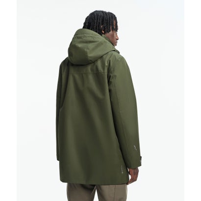 GORE-TEX ゴアテックス 防水 透湿 防風 2レイヤージャケット T-KIT / フード脱着可 （モスグリーン)｜詳細画像