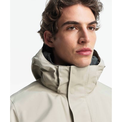 GORE-TEX ゴアテックス 防水 透湿 防風 2レイヤージャケット T-KIT / フード脱着可 （モスグリーン)｜詳細画像