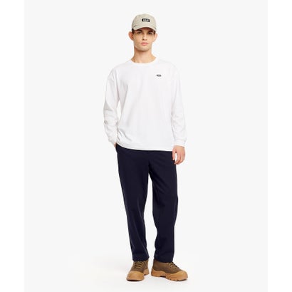 オーガニックコットン ロングスリーブTシャツ （ホワイト）｜詳細画像