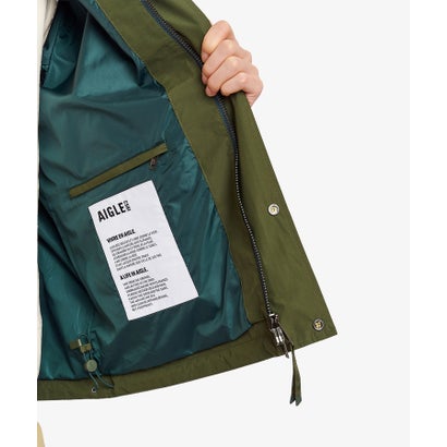 エーグル AIGLE ゴアテックス2レイヤー マルチポケットジャケット （ダークグリーン）｜詳細画像