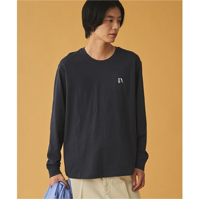 UVカット オーガニックコットン ロングスリーブTシャツ （グレー）｜詳細画像