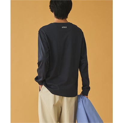 UVカット オーガニックコットン ロングスリーブTシャツ （グレー）｜詳細画像