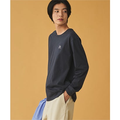 UVカット オーガニックコットン ロングスリーブTシャツ （グレー）｜詳細画像
