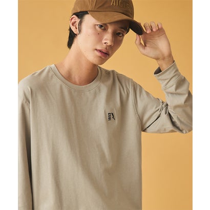 UVカット オーガニックコットン ロングスリーブTシャツ （グレー）｜詳細画像