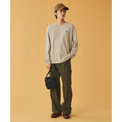 UVカット オーガニックコットン ロングスリーブTシャツ （グレー）｜詳細画像