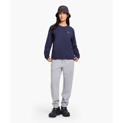 UVカット オーガニックコットン ロングスリーブTシャツ （グレー）｜詳細画像