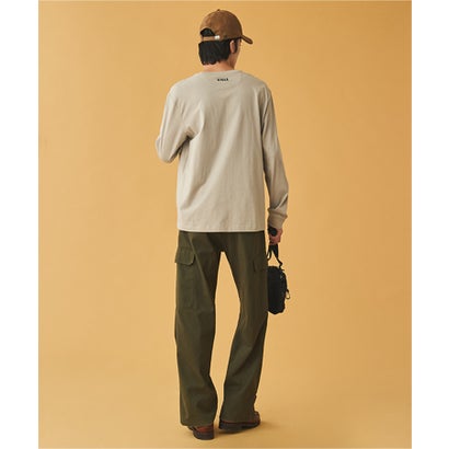 UVカット オーガニックコットン ロングスリーブTシャツ （ダークネイビー）｜詳細画像