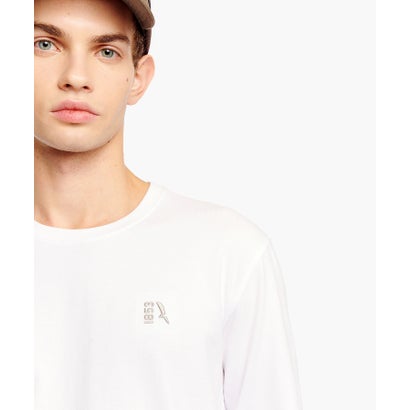 UVカット オーガニックコットン ロングスリーブTシャツ （ダークネイビー）｜詳細画像