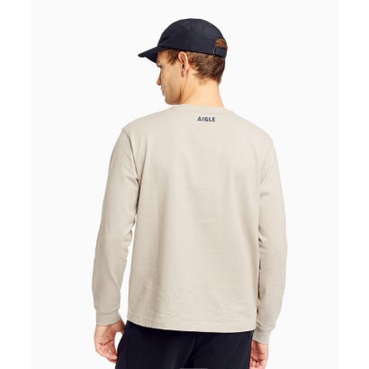 UVカット オーガニックコットン ロングスリーブTシャツ （ホワイト）｜詳細画像