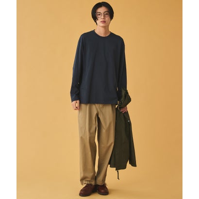 抗菌防臭 吸水速乾 オーガニックコットン ロゴTシャツ （マスタード）｜詳細画像