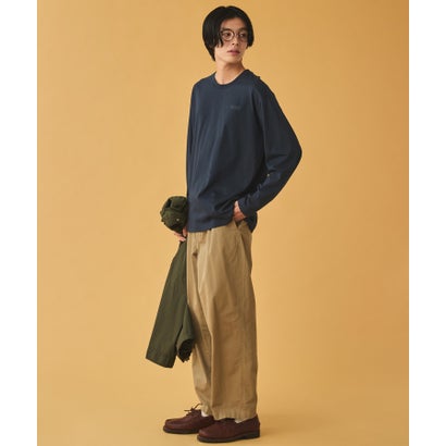 抗菌防臭 吸水速乾 オーガニックコットン ロゴTシャツ （マスタード）｜詳細画像