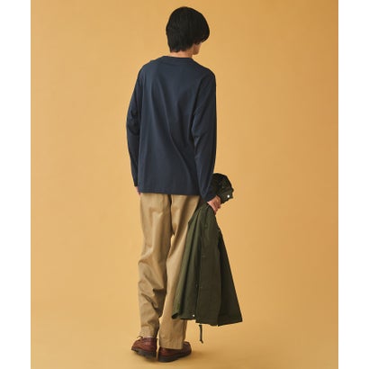 抗菌防臭 吸水速乾 オーガニックコットン ロゴTシャツ （マスタード）｜詳細画像