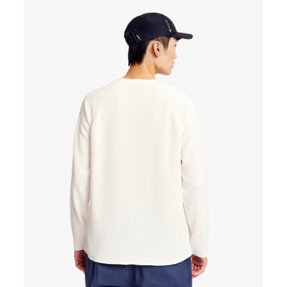 デルタピーク ワッフル ロングスリーブTシャツ （モスグリーン）｜詳細画像