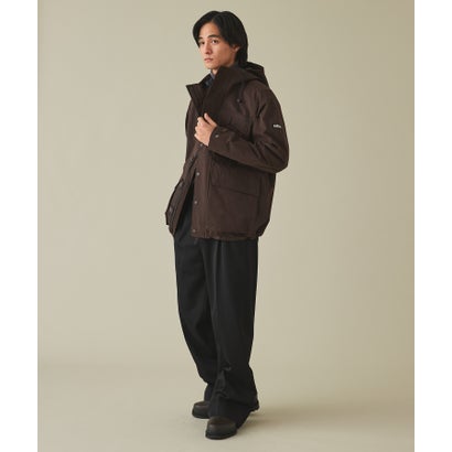 エーグル AIGLE 透湿防水 2レイヤーマルチポケットジャケット T-KIT （ダークブラウン）｜詳細画像