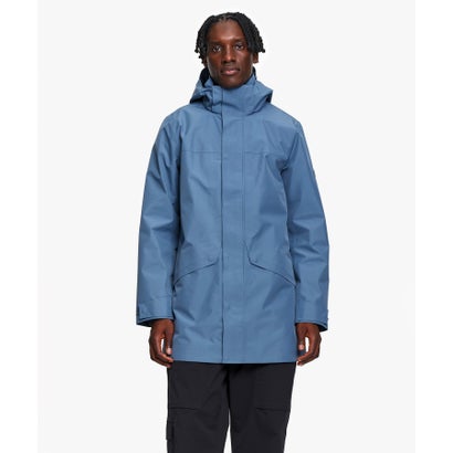 GORE-TEX ゴアテックス 防水 透湿 防風 2レイヤージャケット T-KIT / フード脱着可 （ダークブルー）｜詳細画像