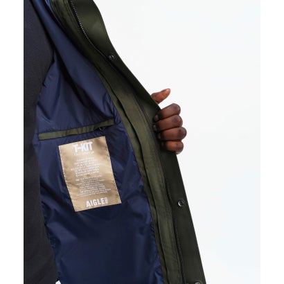 GORE-TEX ゴアテックス 防水 透湿 防風 2レイヤージャケット T-KIT / フード脱着可 （ダークブルー）｜詳細画像