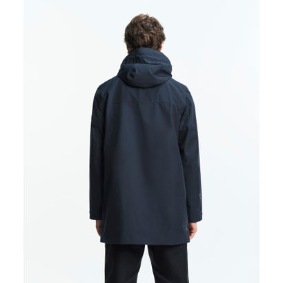 GORE-TEX ゴアテックス 防水 透湿 防風 2レイヤージャケット T-KIT / フード脱着可 （ダークブルー）｜詳細画像