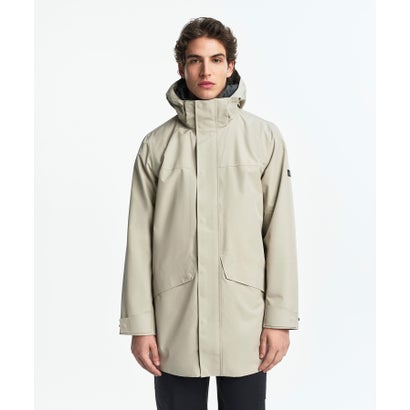 GORE-TEX ゴアテックス 防水 透湿 防風 2レイヤージャケット T-KIT / フード脱着可 （ダークブルー）｜詳細画像