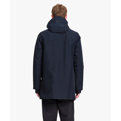 GORE-TEX ゴアテックス 防水 透湿 防風 2レイヤージャケット T-KIT / フード脱着可 （ダークブルー）｜詳細画像