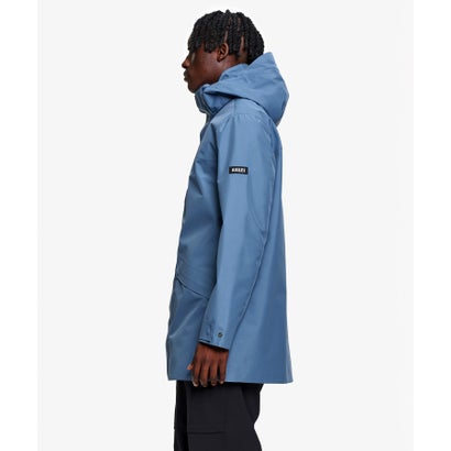 GORE-TEX ゴアテックス 防水 透湿 防風 2レイヤージャケット T-KIT / フード脱着可 （ダークブルー）｜詳細画像