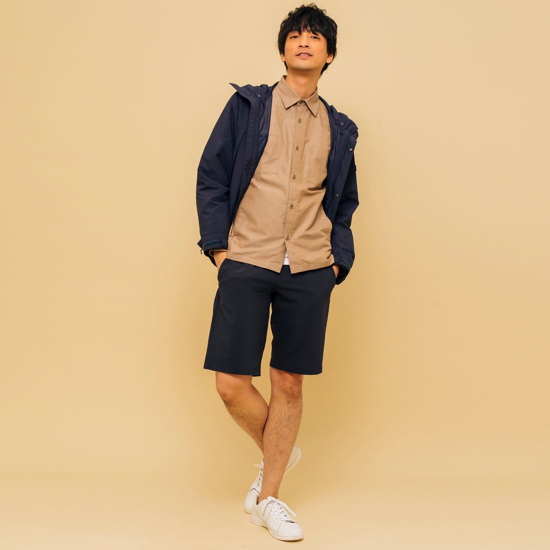 エーグル AIGLE 撥水 ラパザラ ジャケット （ライトグレー