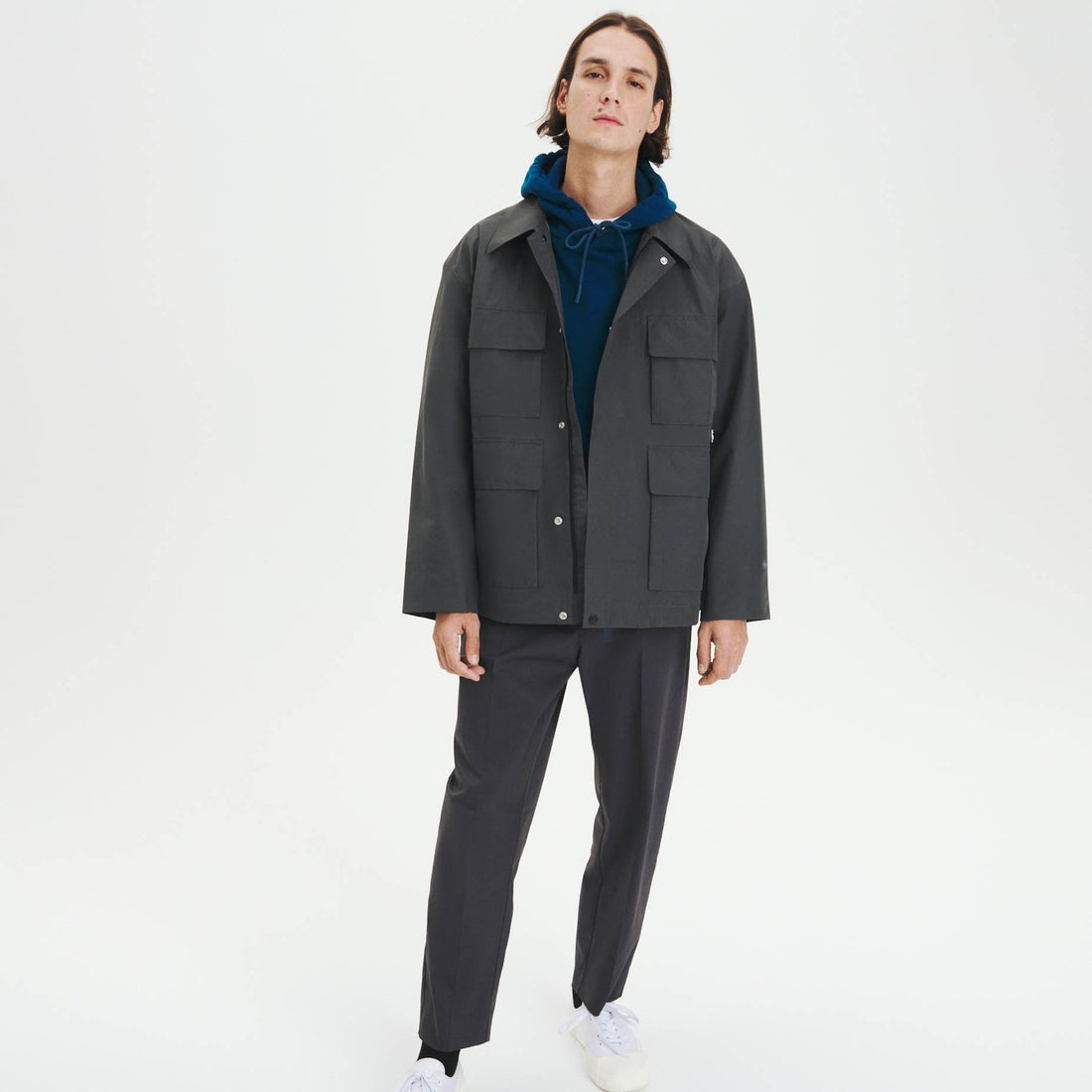 エーグル AIGLE ゴアテックス フラット4ポケットライトジャケット 