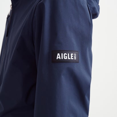 エーグル AIGLE 透湿防水 フーデッドジャケット （ダークネイビー）｜詳細画像